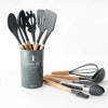 Non-stick Wooden Handle Cooking Utensils Kitchen