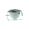 Two in One Handheld Storage Basket Drain Bowl