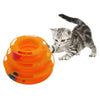 Three Levels Tower Tracks Disc Cat Toy