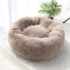 Warm Fleece Round Kennel House Pet Dog