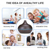 Aromatherapy Essential Oil Diffuser with Remote Control