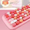 Wireless Keyboard Set Mixed Candy Color