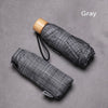 Black Coating Mini Umbrella Rain Women