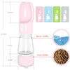 Portable Pets Feeder Outdoor Bottle