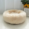 Warm Fleece Round Kennel House Pet Dog