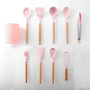 6colors Silicone Cooking Utensils