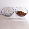 Double Pet Feeding Bowl With Stand