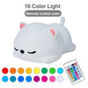 Rechargeable Silicone Cat Night Light