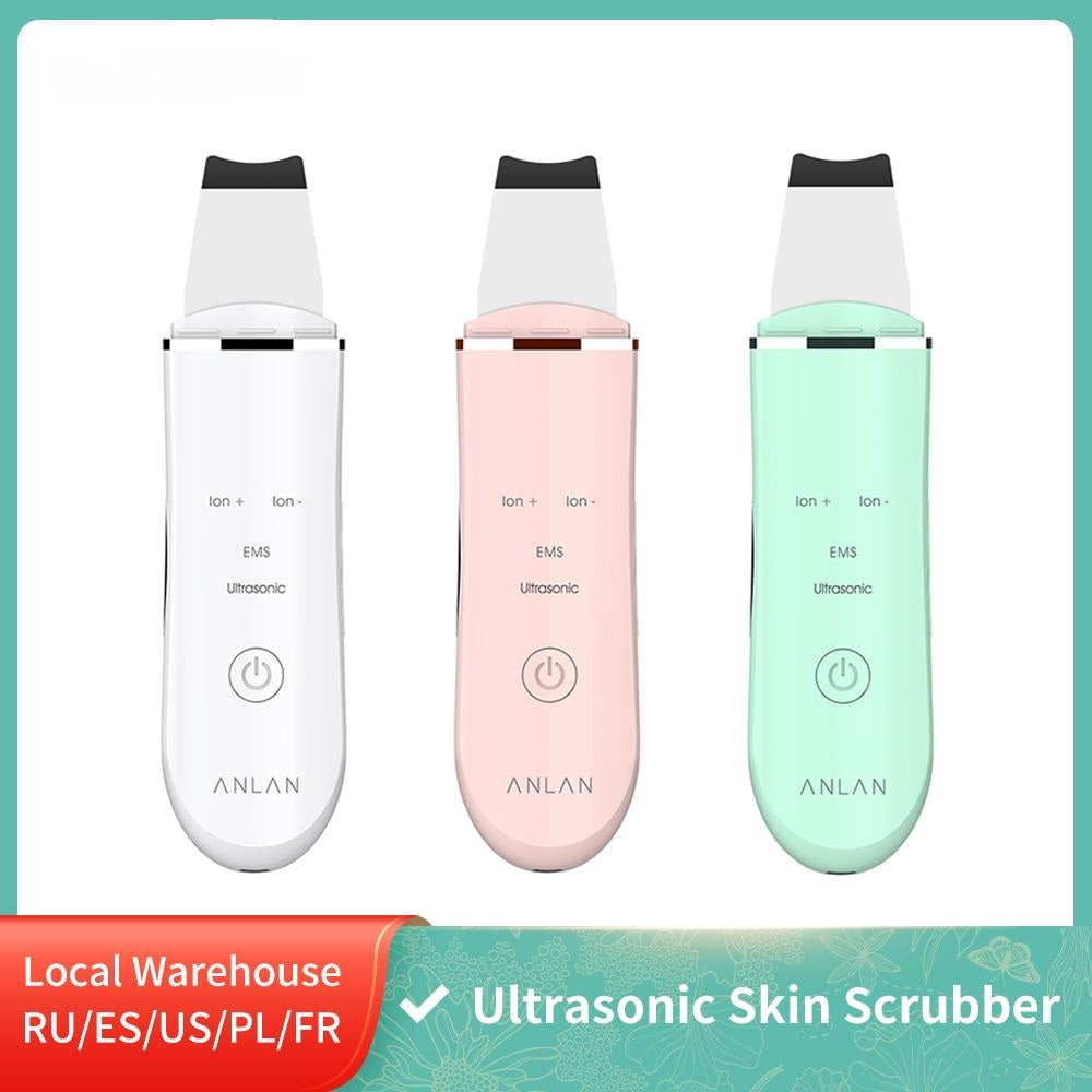 Ultrasonic Deep Face Cleaning Skin Scrubber