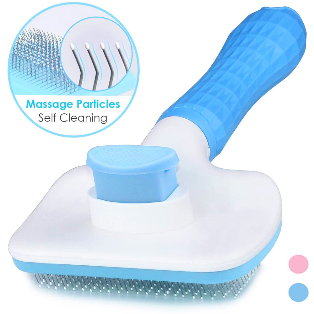 Dog Self Cleaning Slicker Brush