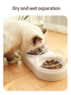 Pet Cat Bowl Automatic Feeder