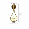 LED Single Head Glass Lighting Wall Lamps