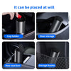 Alloy Mini Car Cup Holder Garbage Can