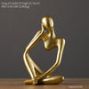 Thinker statue for Home decoration accessories