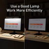 Monitor Mount LED Strip Desk Lamp