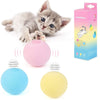 3 Pcs Simulation Sound Cat Ball Toys