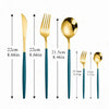 Cutlery Set Stainless Steel Dinnerware Sets