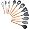 Non-stick Wooden Handle Cooking Utensils Kitchen