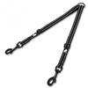 Reflective Nylon Double Dog Leash