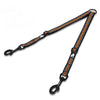 Reflective Nylon Double Dog Leash