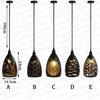 Modern Hollow metal cage pendant lamp