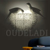 Bird Nest LED Wall Lamp Children Bedroom