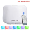 Adjustable Mist Maker with 7 Colors LED Night Light