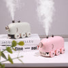 Mini Train Oil Mist Maker With Color LED Light