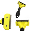 Yellow Pet Hair Brushes For Dog Cat