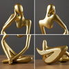 Thinker statue for Home decoration accessories