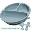 Silicone Suction Baby Plate with Spoon