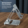 Adjustable and Foldable Metal Tablet Stand