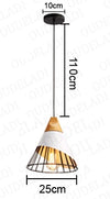 Modern Wood Pendant Lights Lamp