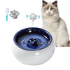 Electric Ceramic Cat Drinking Water Fountain