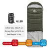 Ultralight cotton waterproof sleeping bag for winter