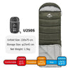 Ultralight cotton waterproof sleeping bag for winter