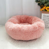 Warm Fleece Round Kennel House Pet Dog