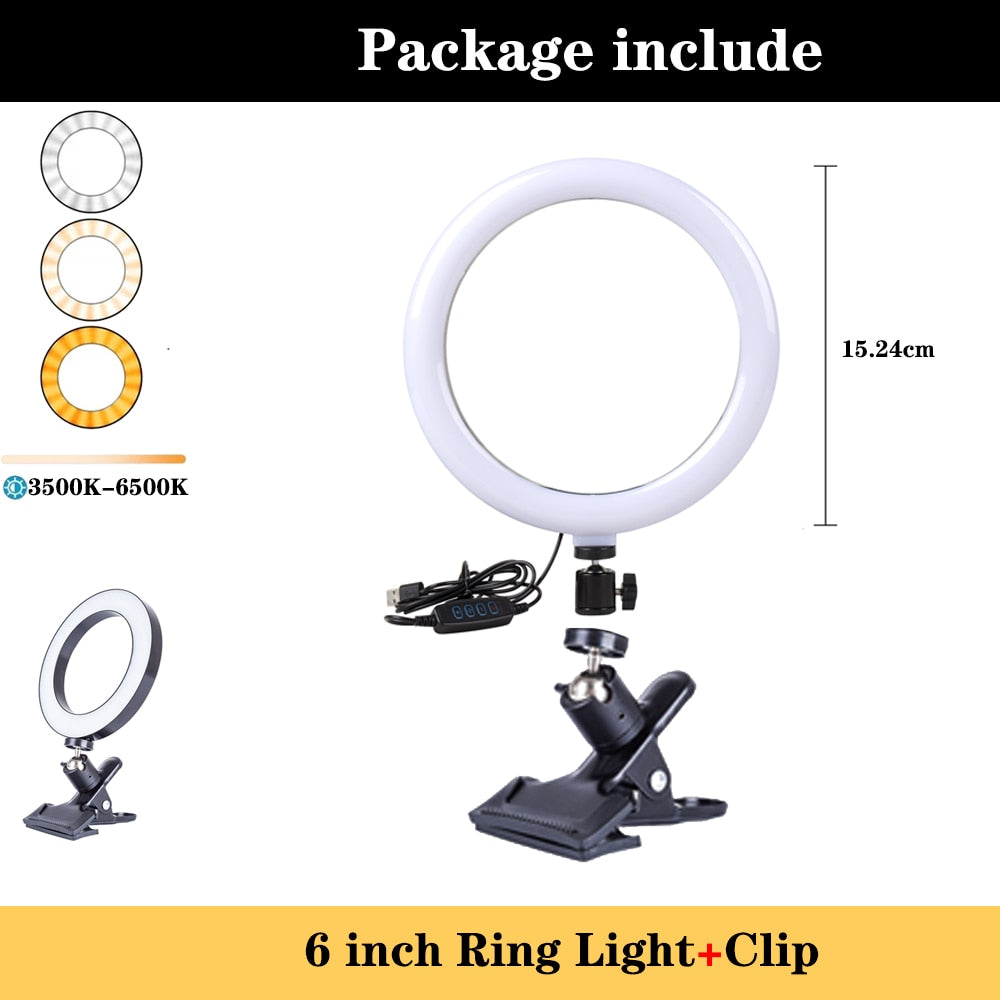 Clip On Ring Light