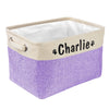 Personalized Pet Dog Toy Storage Basket