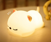 Rechargeable Silicone Cat Night Light